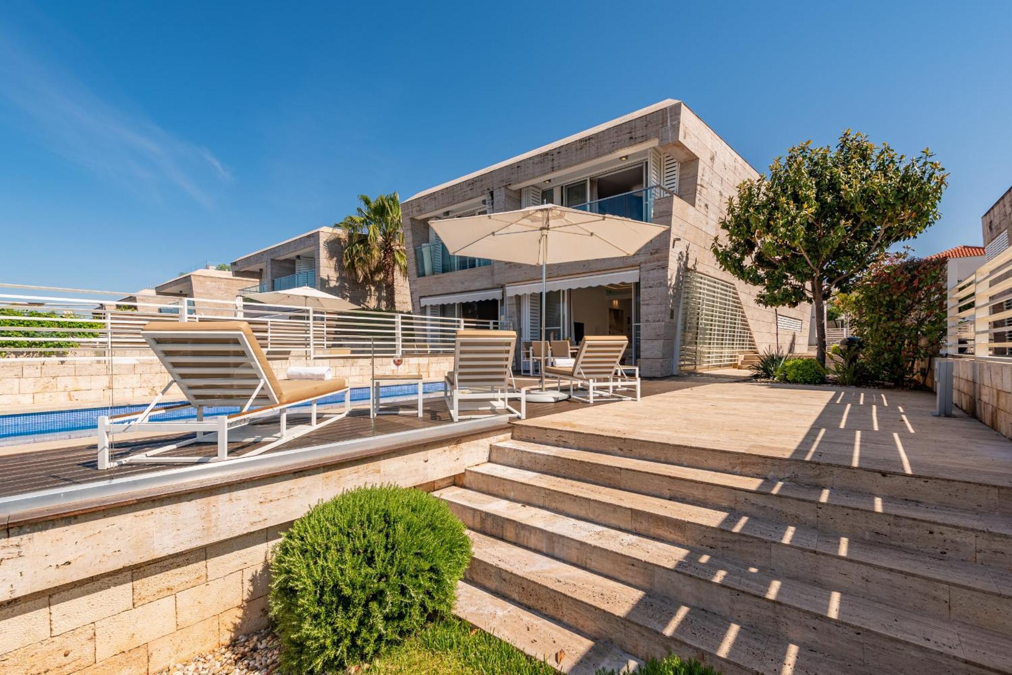 Villa Oleander Zadarvillas ペトルチャネ エクステリア 写真