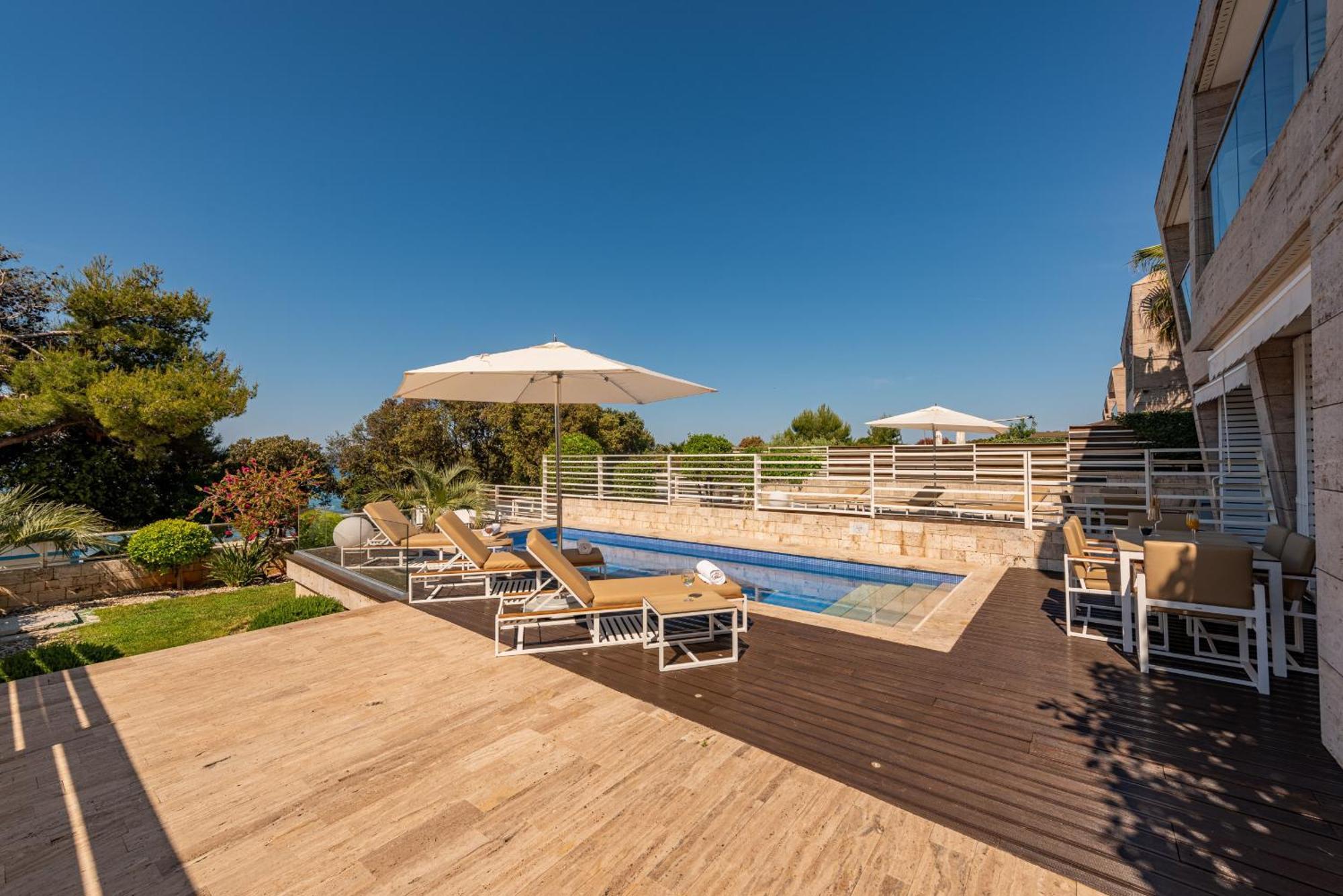 Villa Oleander Zadarvillas ペトルチャネ エクステリア 写真