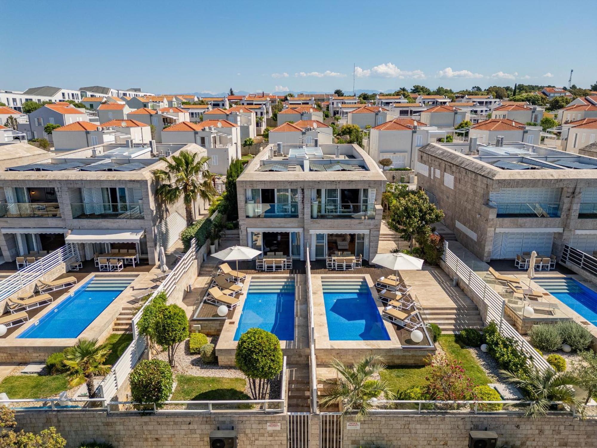 Villa Oleander Zadarvillas ペトルチャネ エクステリア 写真