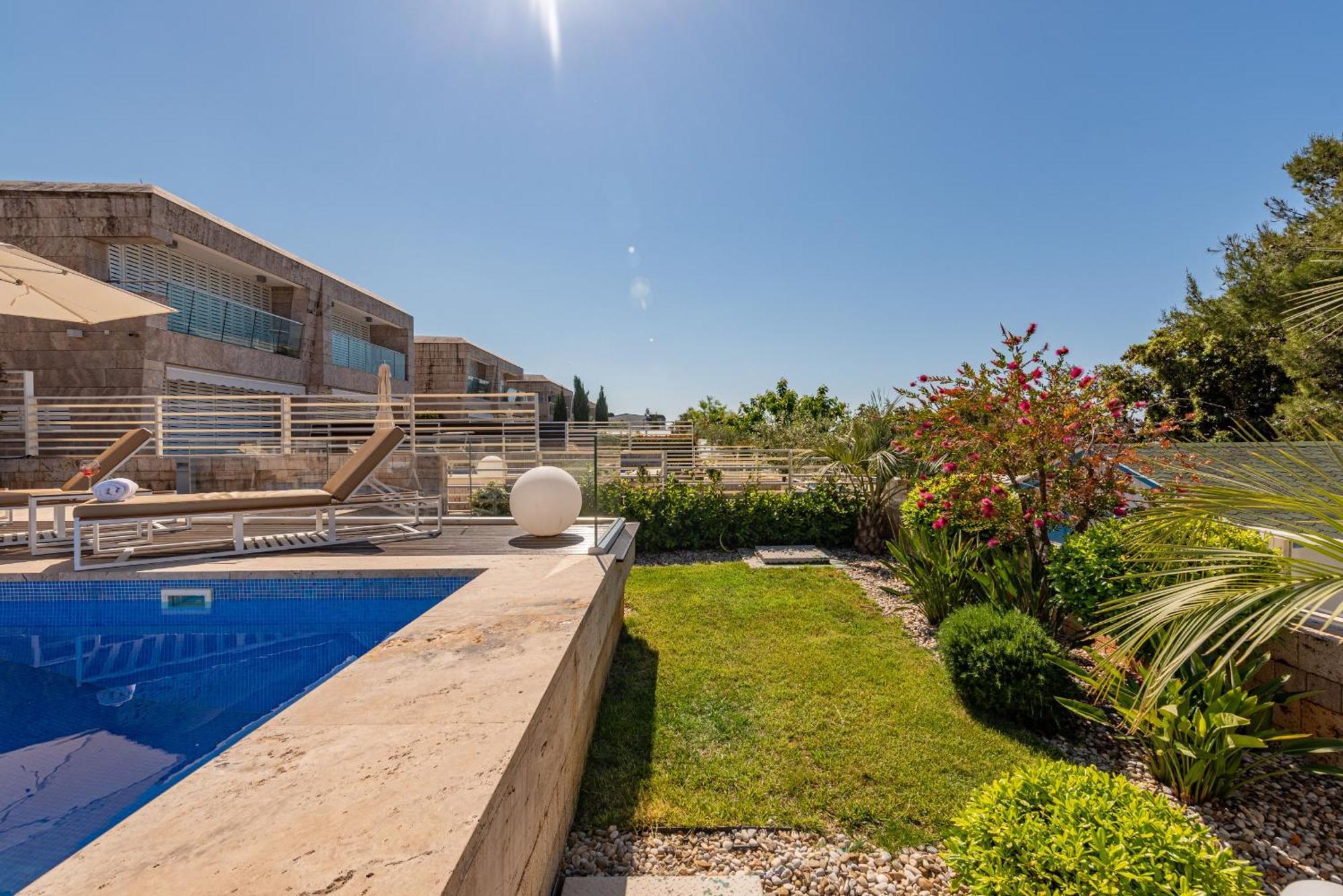 Villa Oleander Zadarvillas ペトルチャネ エクステリア 写真