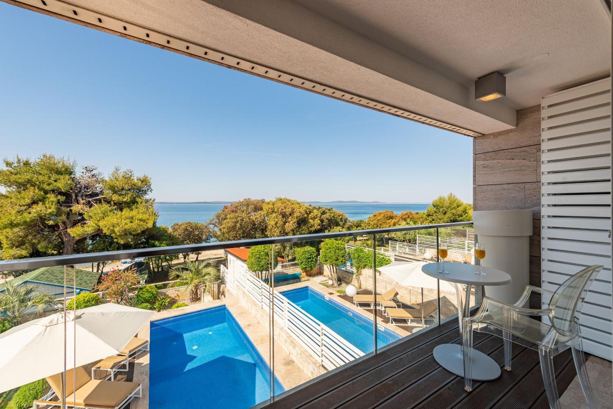 Villa Oleander Zadarvillas ペトルチャネ エクステリア 写真