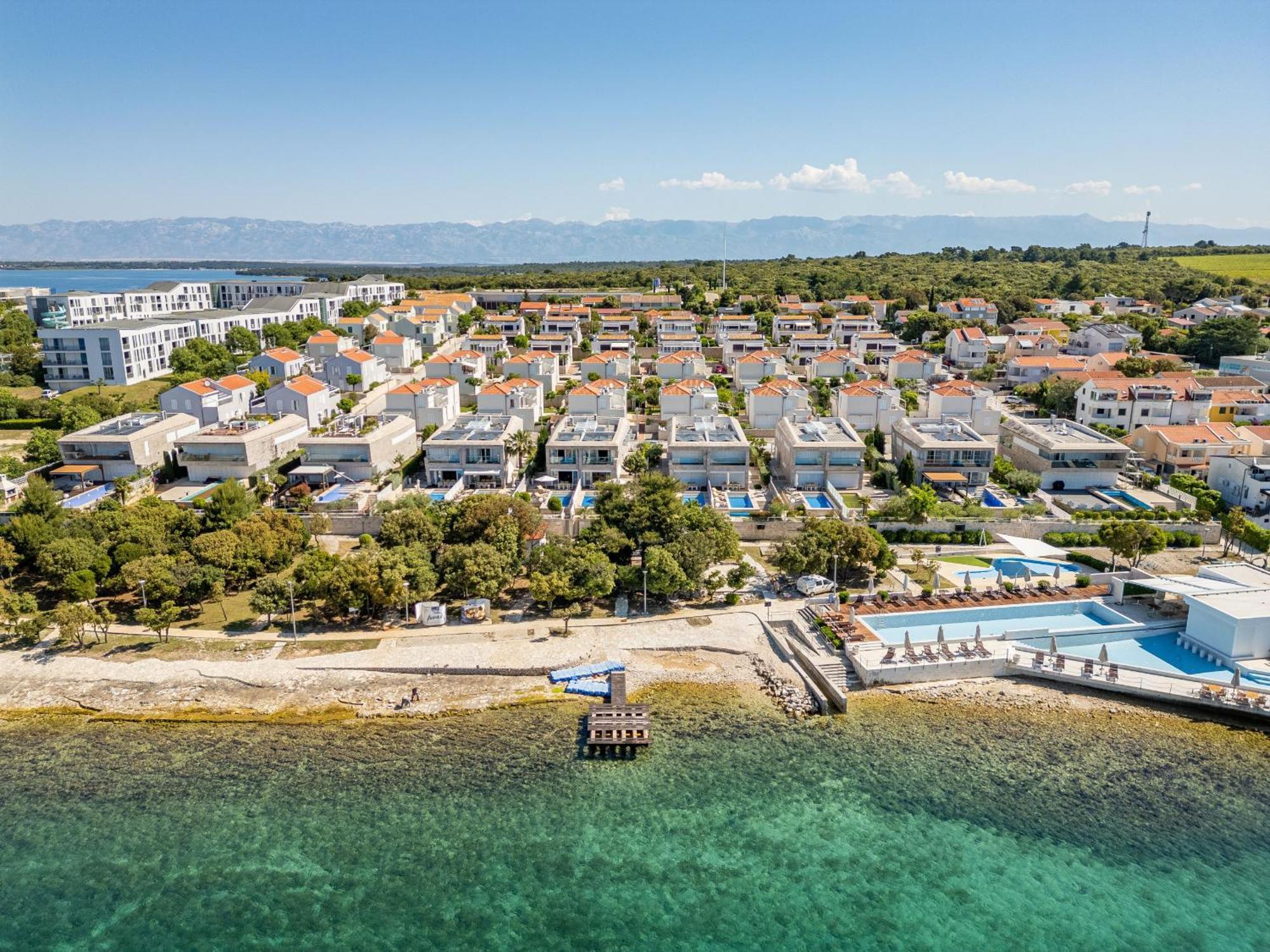 Villa Oleander Zadarvillas ペトルチャネ エクステリア 写真