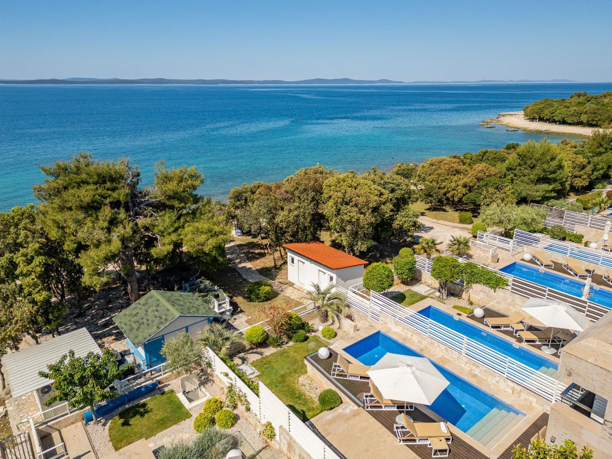 Villa Oleander Zadarvillas ペトルチャネ エクステリア 写真