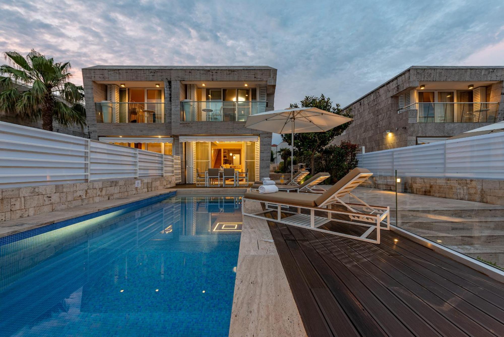Villa Oleander Zadarvillas ペトルチャネ エクステリア 写真